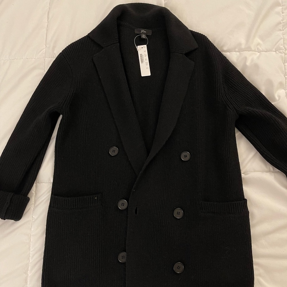 J Crew black cardigan